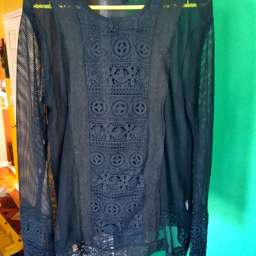Woman's Black Blouse